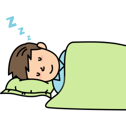 Sleeping man