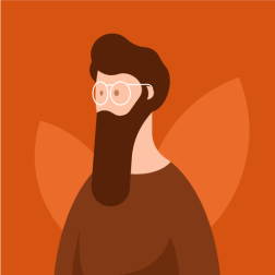 Man with a long beard