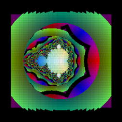 3D green background