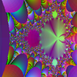 Colorful trippy background
