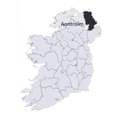 Antrim county map