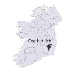 Carlow county map