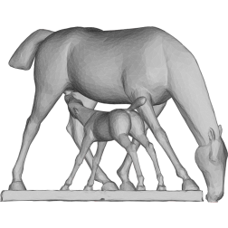 Mare and foal