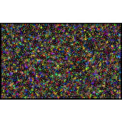 Marijuana Polyprismatic Pattern Background