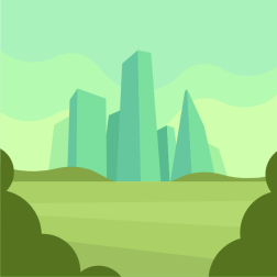 Modern city skyline