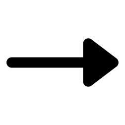 mono line arrow end