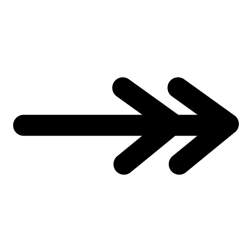 mono line double line arrow end