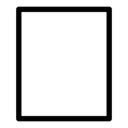 mono template emptyportrait