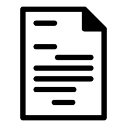 mono template letter