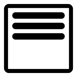 mono text top