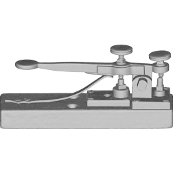 Morse Telegraph Key 3D