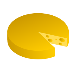 Cheese vector graphics