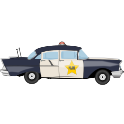 Classic Police Car