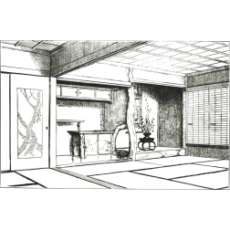Old Japanese traditional house-1648659636