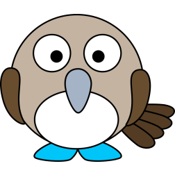 Cute Cartoon Owl Bird