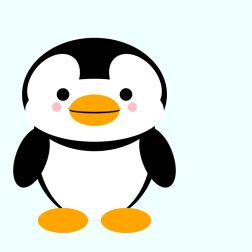 Cute penguin