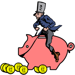Piggy Bank Rider