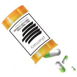 Pills dropping