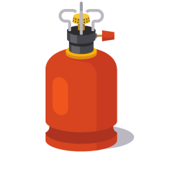Portable gas burner