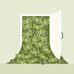 Door Full of Money