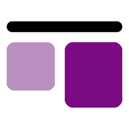 Violet squares