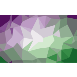 Purple Green Background Low Poly Pattern