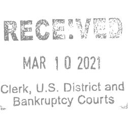 Received stamp