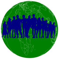 Silhouette of people