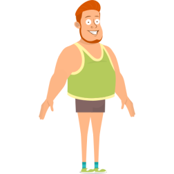 Man with ginger hair