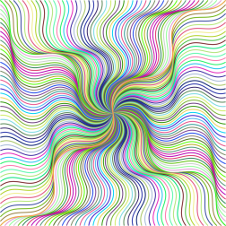 Trippy 3D lines