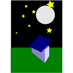 Night scenery