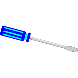 Slotted screwdriver