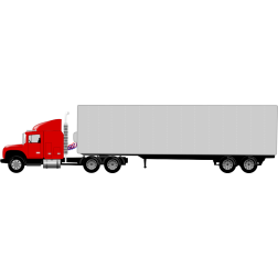 Semi-trailer truck