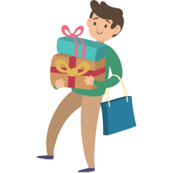 Shopping Man