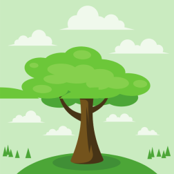 Big green tree