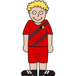Soccer player Belgium 2021