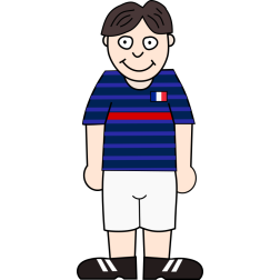 Soccer player France 2021