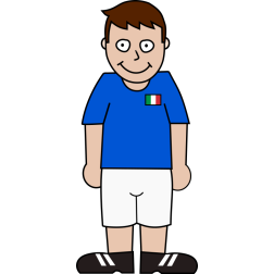 Soccer player Italy 2021
