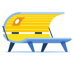 Solarium bed