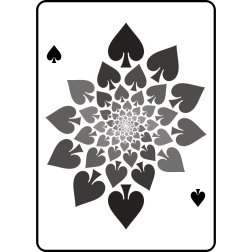 Infinity of spades