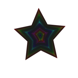 Colorful star