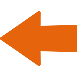 Straight Orange Arrow