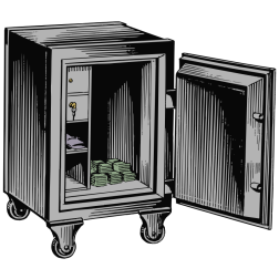 Vintage safe
