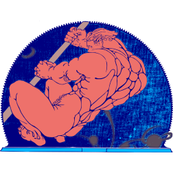 Strong Man with a Lever