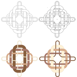 Different knot designs