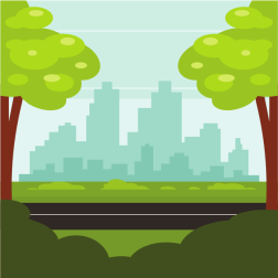 Suburban park