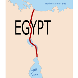 Suez Canal Map
