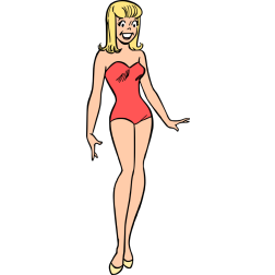 Swimsuit model