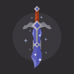 Sword from a video game
