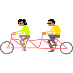 Tandem bike